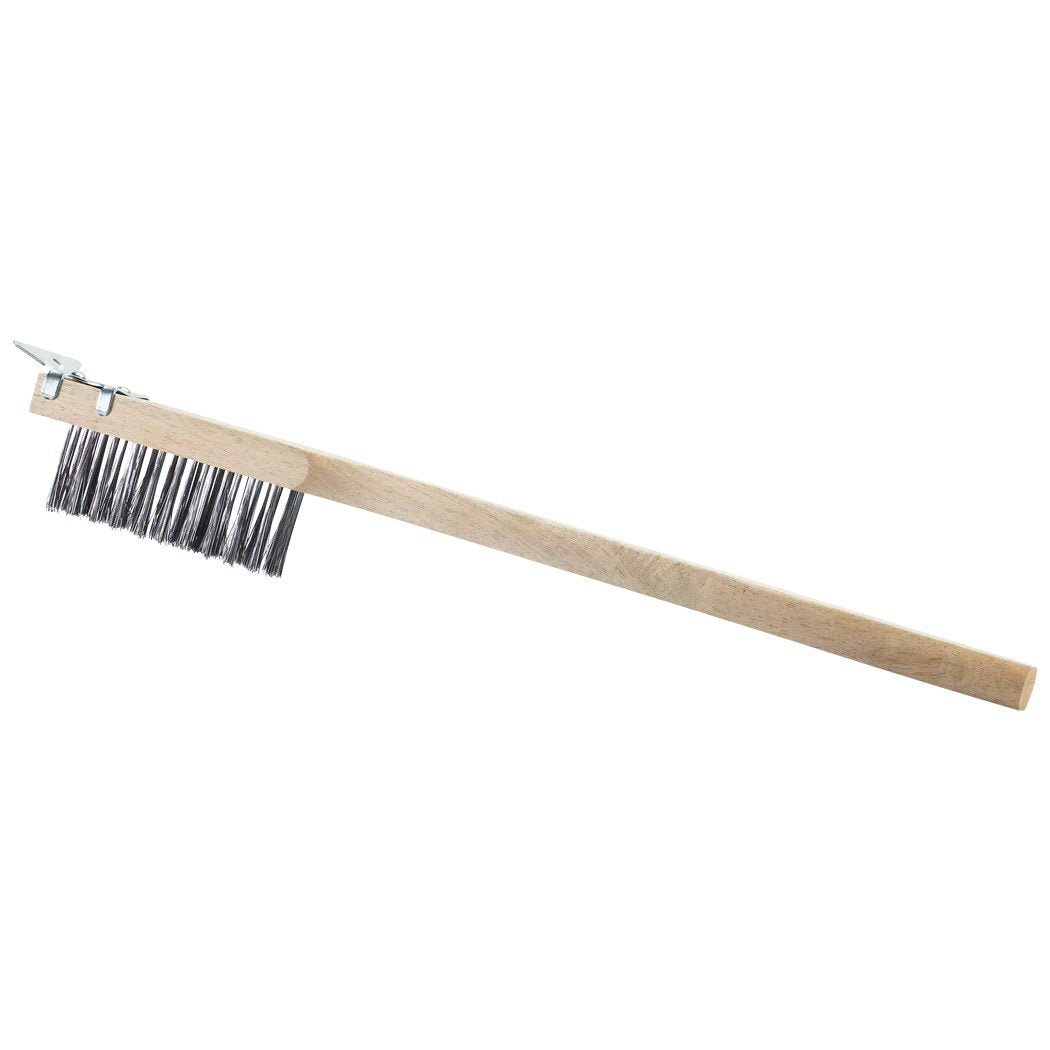 BRUSH, 20"L, LONG HANDLE SCRAPER INCLUDED