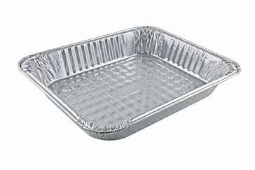 ALUMINUM PAN HALF SIZE MEDIUM 2.25" 100PCS