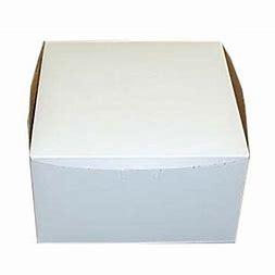 CAKE BOX 6X6X2.5 250PCS