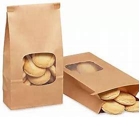 BAG PAPER BAKERY WINDOWED 4-3/4X2-1/2X9-1/2 KRAFT 250PCS