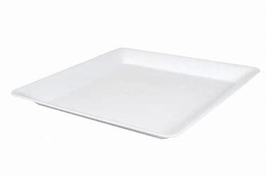 12" square platter 25pcs