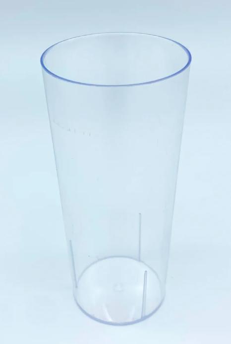 CLEAR TALL ROUND MOUSSE CUPS 24 X 8PCS