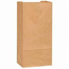 BAG PAPER #8 KRAFT 500PCS