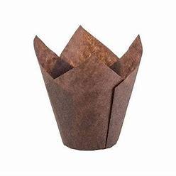 BAKING TULIP BROWN 170/50 10X100PCS