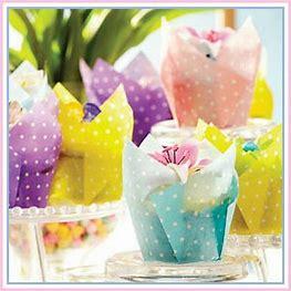 BAKING TULIP POLKADOT MIXED 10X100PCS