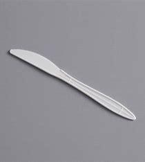 KNIFE PLASTIC WHITE 1000PCS