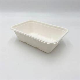 BAGASSE RECTANGLE 750ML 6x50PCS