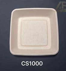 BAGASSE SQUARE BOX 1000ML 6x50PCS