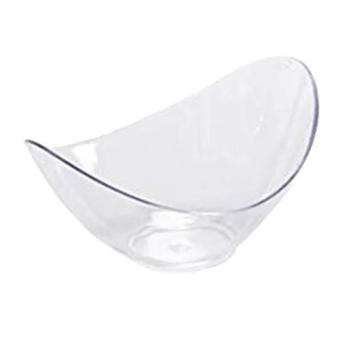CLEAR OVAL MOUSSE BOWL 24 X 12PCS