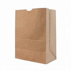BAG PAPER 12X7X17 KRAFT 500PCS