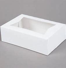 CAKE BOX 8X5.75X2.5 WITH WINDOW 200PCS