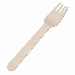 GT WOODEN CUTLERY FORK IN BAG 8X100CT