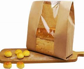 BAG PAPER BREAD WINDOWED 16X7X4 KRAFT 1000PCS