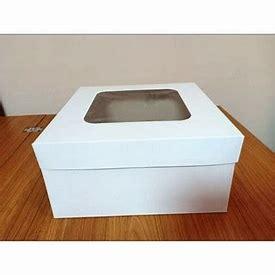 CAKE BOX 10X10X5 WITH WINDOW 100PCS