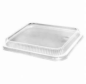 ALUMINUM PAN HALF SIZE LID DOME 100PCS