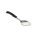 SPOON SOLID 13" WITH PLASTIC HANDLE