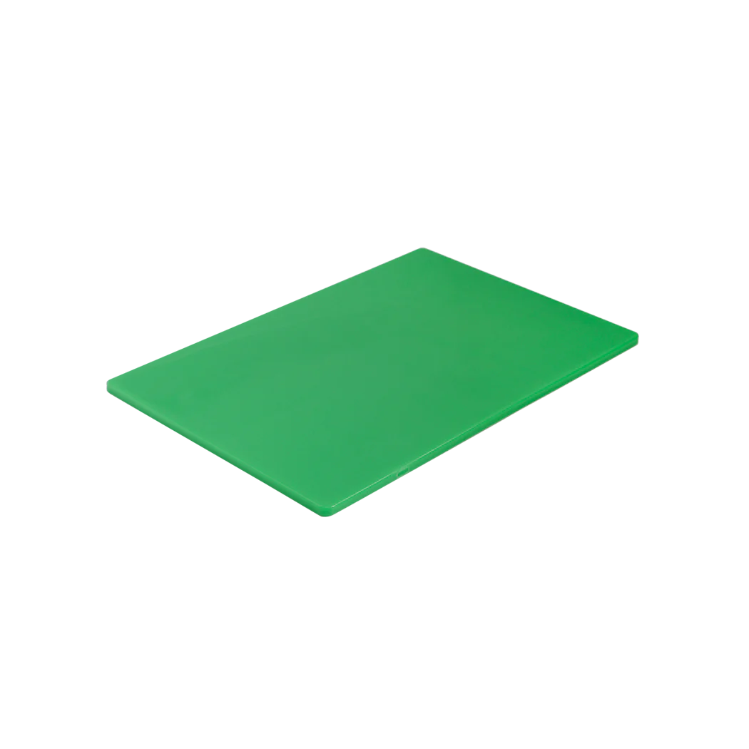 PE CUTTING BOARD GREEN 15 X 20 X 1/2"