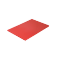 PE CUTTING BOARD RED 15 X 20 X 1/2"