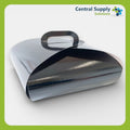 CAKE BOX TULIP BLACK QUAD WITH INSERT 100PCS