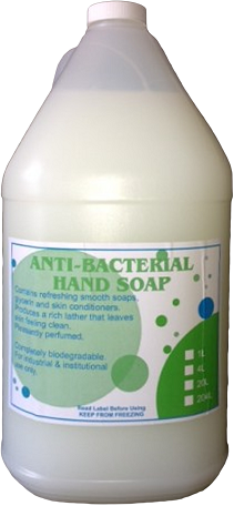 HAND SOAP WHITE ANTIBACTERIAL