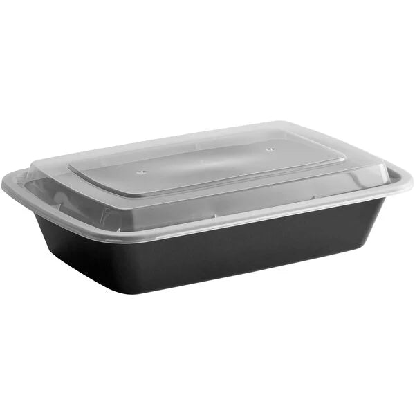 Microwavable Container - 28oz - Rectangular - 150 Sets