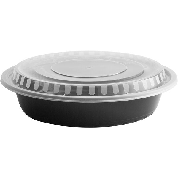 Microwavable Container - 48oz - 9" Round - 150 Sets