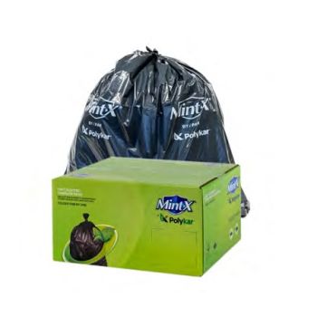 GARBAGE BAG - BLACK - X-STRONG - 42 X 48 - MINT