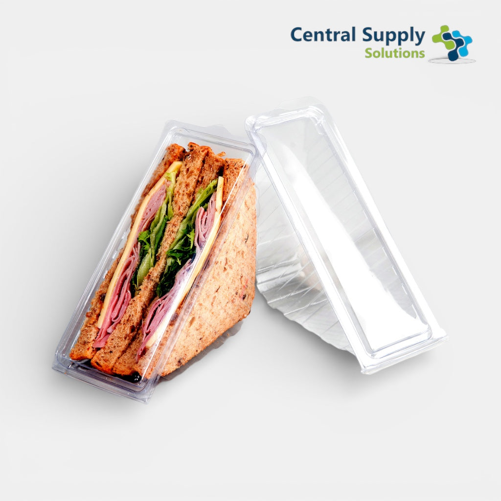 SANDWICH WEDGE PLASTIC HINGED 250PCS