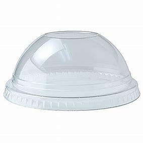 LID DOME "NO HOLE" PET 10 X 100PCS