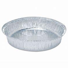 ALUMINUM CONTAINER 9" ROUND 500PCS