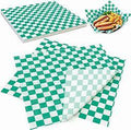 PAPER GREASEPROOF CHECKERED 12 X 12 GREEN 2000 SHTS