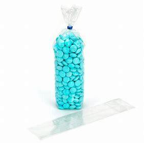 CLEAR STAND UP BAG 1.75X1.75X8.5 100 PCS