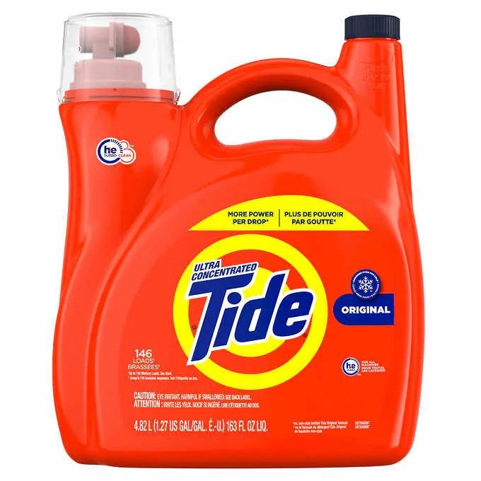 TIDE ORIGINAL ULTRA CONCENTRATED LIQUID LAUNDRY DETERGENT 4.87L