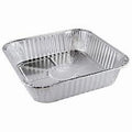 8" SQUARE ALUMINUM CAKE PAN 24 X 4PCS