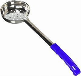 Blue One-Piece 80z Portioner Perforated