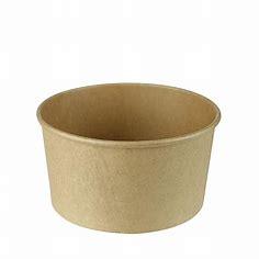 SALAD BOWL 1000ML KRAFT 4x50PCS