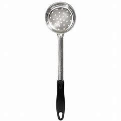 Black One-Piece 6oz Portioner Perforated