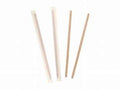 STIR STICKS WOOD 7" WRAPPED 10X500/BOX