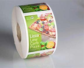 FOOD LABELS 4" X 2" - 1000/ROLL