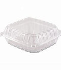 PLASTIC HINGED CONTAINER 8X8X3 250PCS