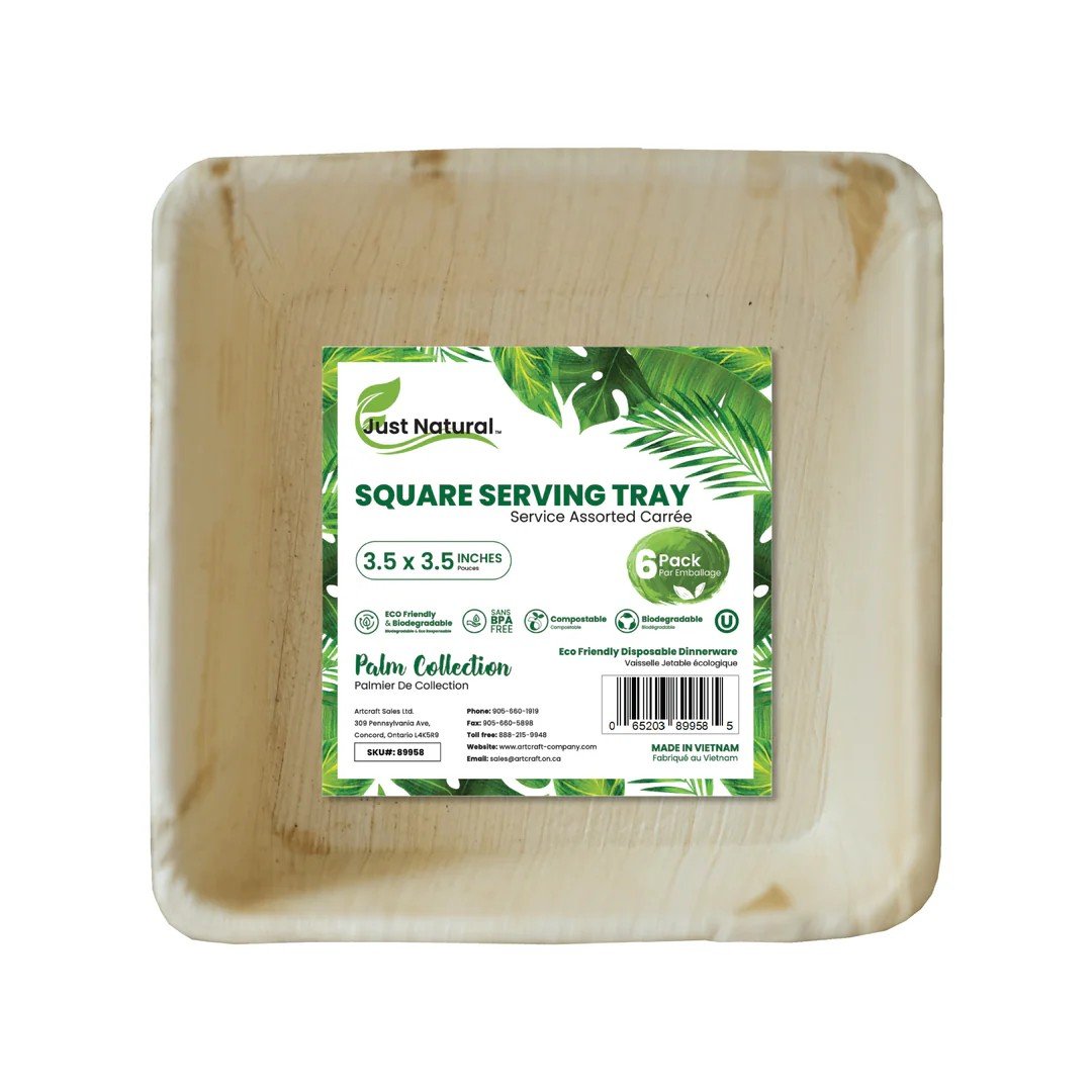 SQUARE SERVING BOWL 3.5IN 24X6EA