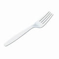 FORKS PLASTIC WHITE 1000PCS