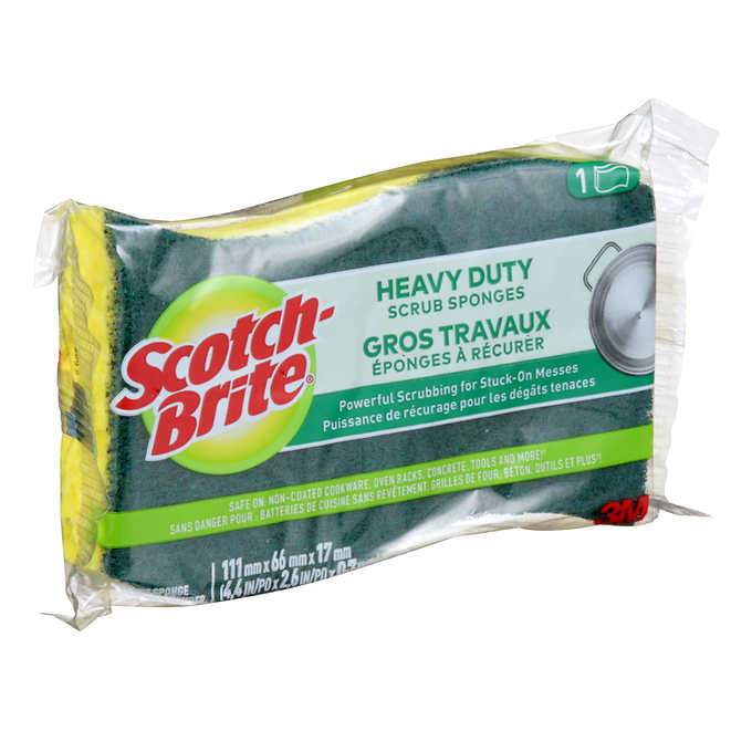SCOTCH-BRITE, HEAVY DUTY SCRUB SPONGES - 24PCSPCS