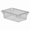 Camwear Food Storage Container, 12" x 18" x 6", 3 gallon, polycarbonate, clear, NSF