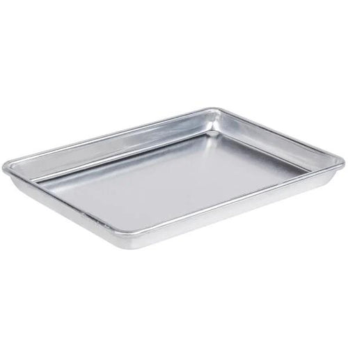 BUN PAN QUARTER SIZE ALUMINUM 9.5 X 13 X 1"