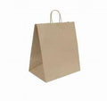 PAPER BAG WITH HANDLE KRAFT 14X10X14 200PCS
