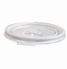 COFFEE CUP LID - WHITE - FLAT LATCH - 10-20OZ - 20 X 50PCSPCS