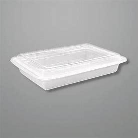 MICROWAVABLE CONTAINER 58OZ RECTANGLE 120 SETS