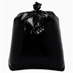GARBAGE BAGS BLACK 30X38 STRONG 200/CS
