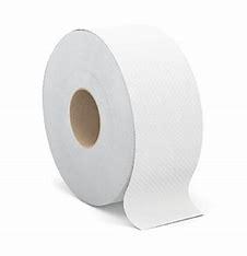 BATHROOM TISSUE 2PLY MINI JRT 12X750'